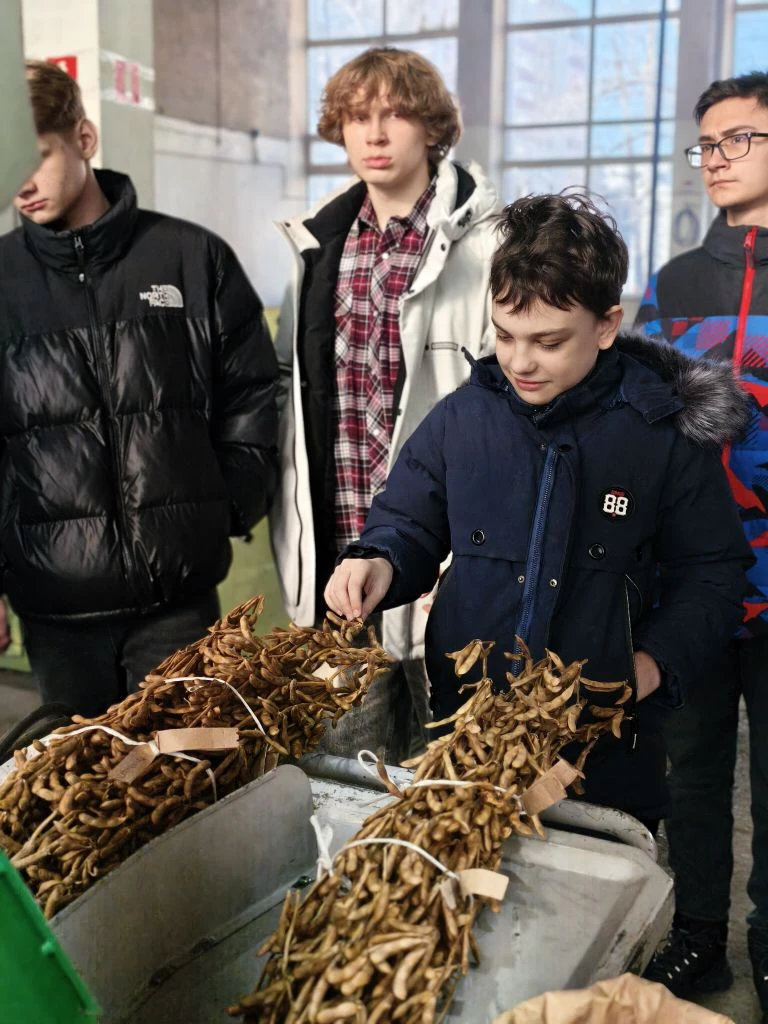 Пришли за знаниями, ушли с мешком сои для собственного эксперимента. Во ВНИИ сои прошла экскурсия для учеников лицея АмГУ и участников кружка «Робототехника»